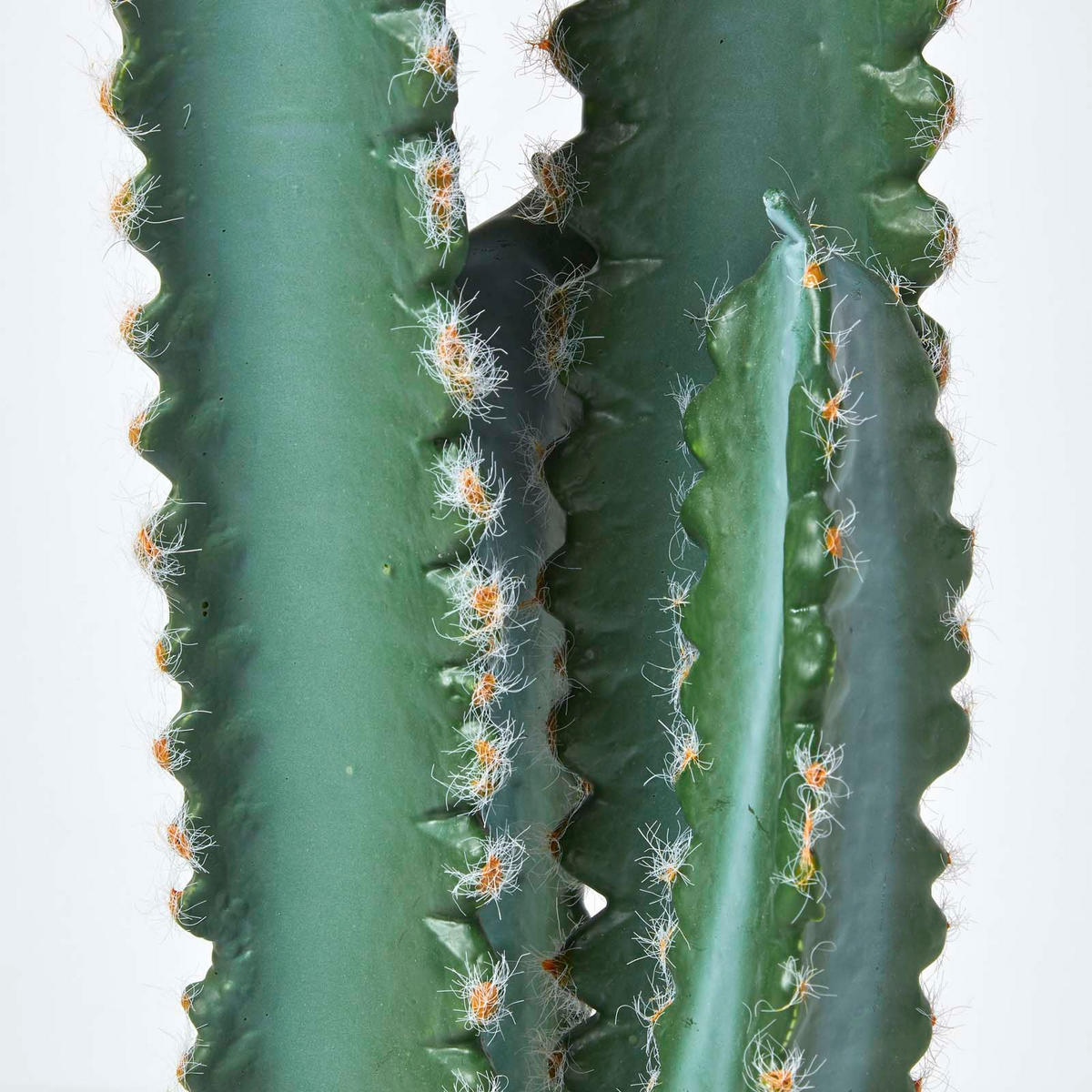 KUNSTPFLANZE Kaktus im Deko-Topf, 50 cm - Grün, Kunststoff (50cm) - Homescapes