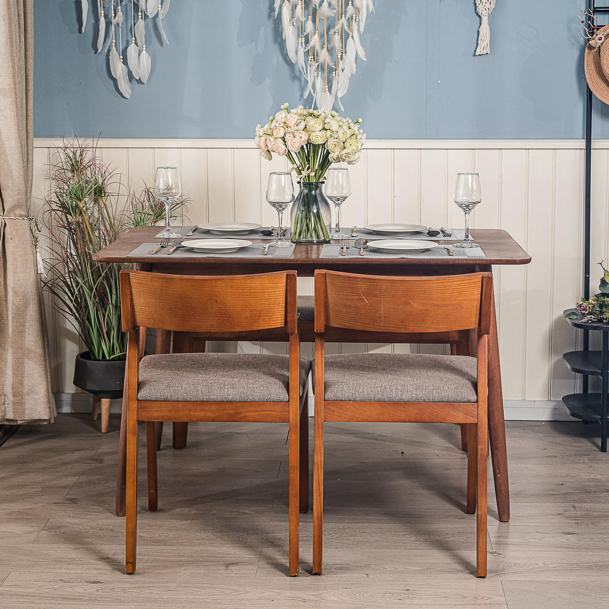 ESSTISCH Rechteckig Braun 120 x 75 x 75 (cm) - Braun, Holz (75/120/75cm) - Nordlys