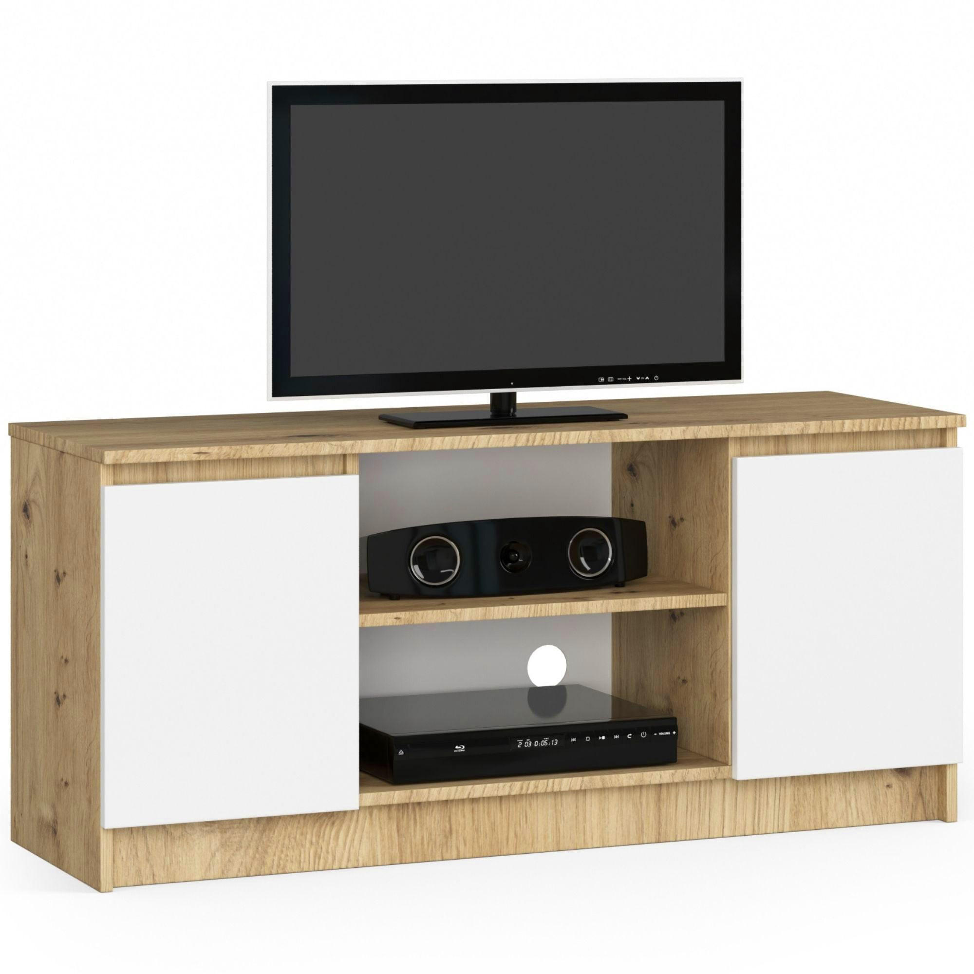 RAUMHIRSCH FURNITURE LOWBOARD dub Artisan, bílá 55/120/40