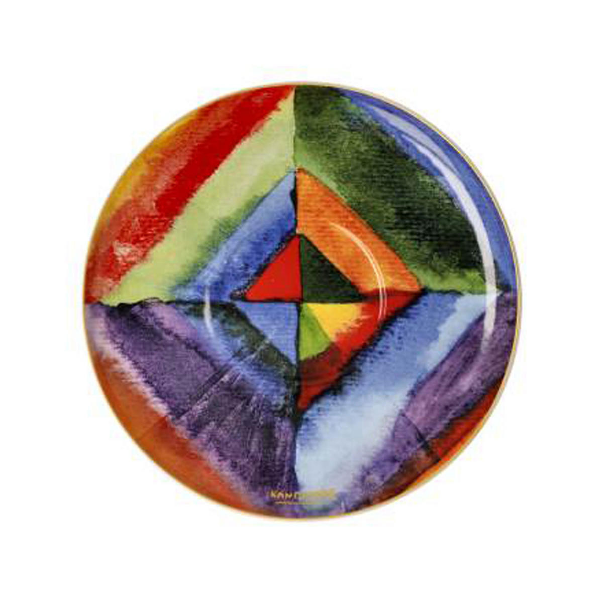 MILCHKAFFEETASSE Kandinsky - Farbstudie, Fine Bone China - Multicolor, Keramik (0.35L) - Goebel