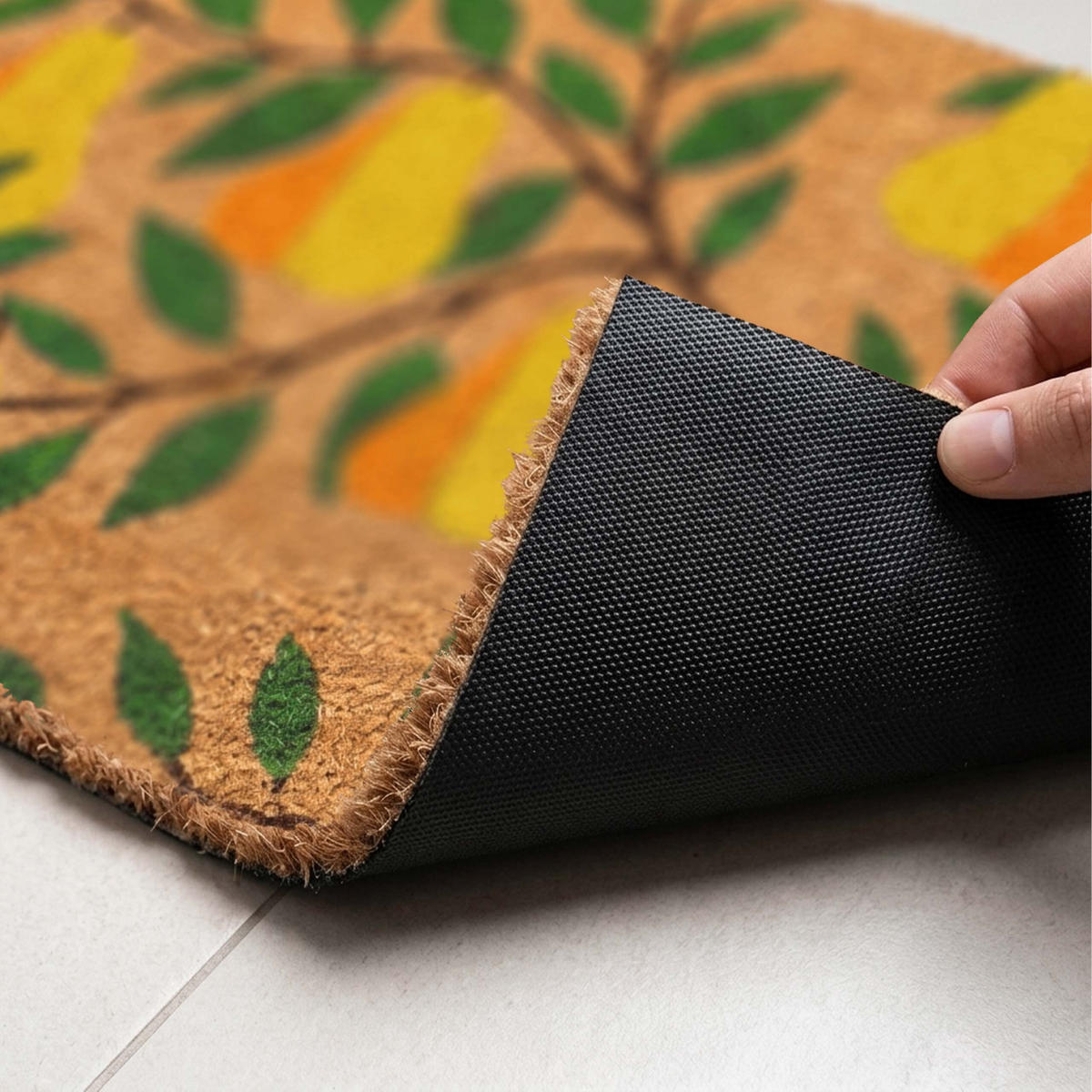 ROHOŽ - viacfarebná, textil/plast (60/40cm) - Relaxdays