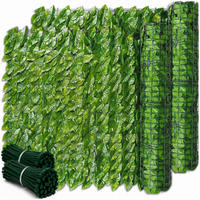 KUNSTPFLANZE Efeu, 2er-Set 300x50cm - Waldgrün, Kunststoff (300/50cm) - KRUMAD