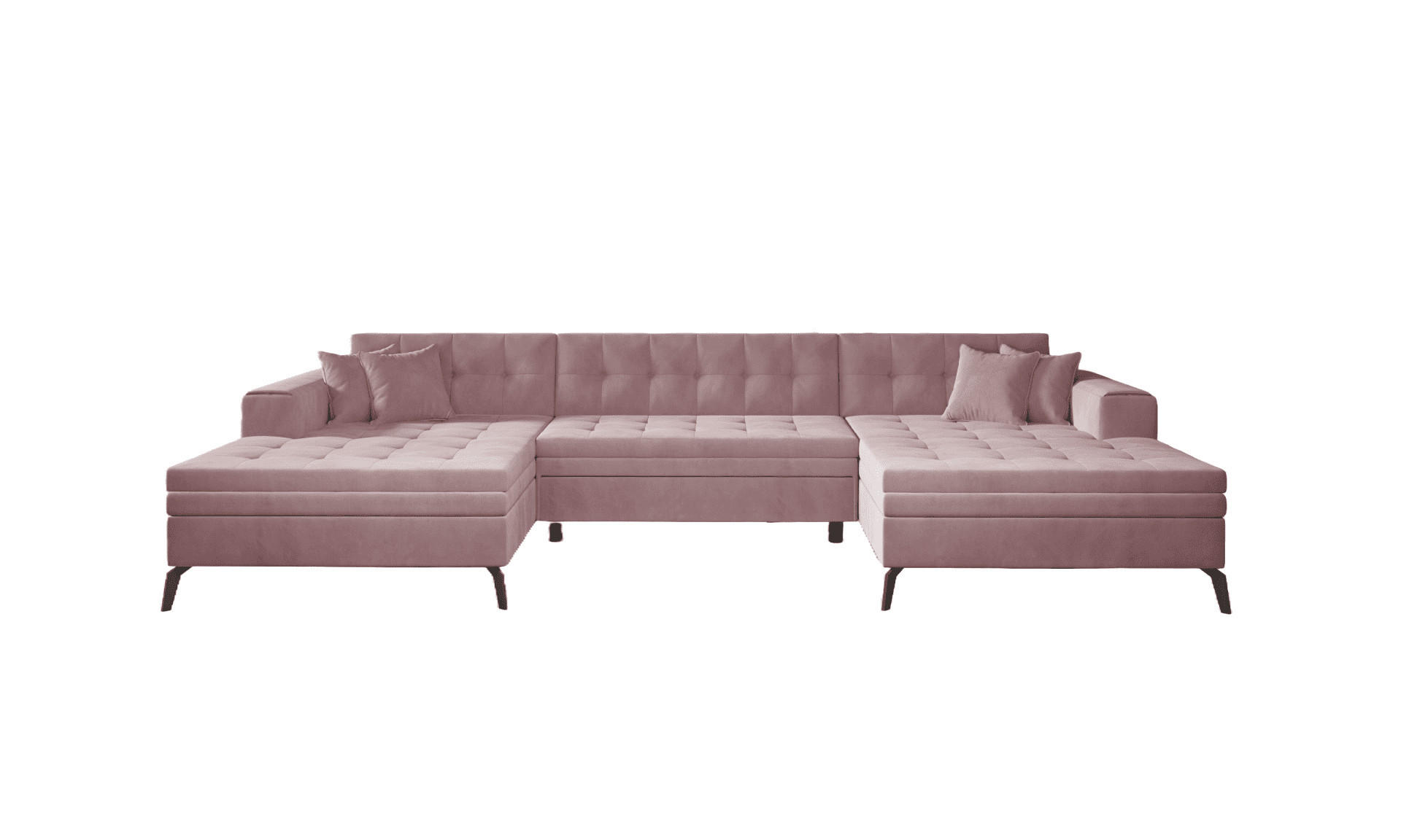 Eltap Wohnlandschaft Rosa 350x93x170 cm