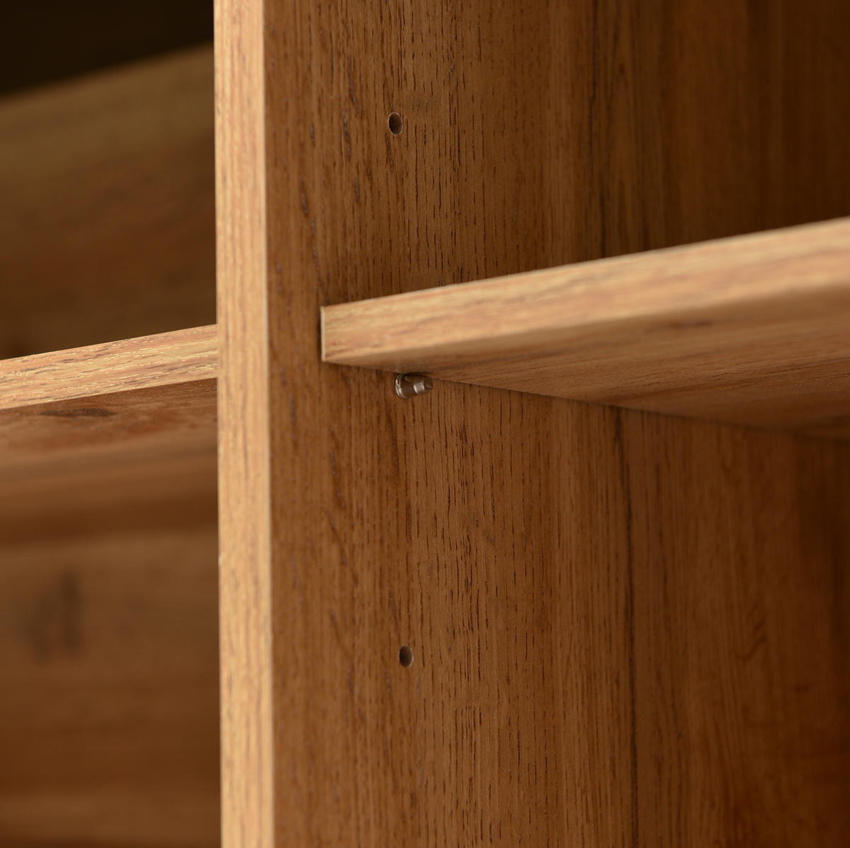 KOMMODE aus MDF 160x35x76cm in Naturfarben mit 3 Türen - Naturfarben, Holzwerkstoff (160/76/35cm) - Modfu