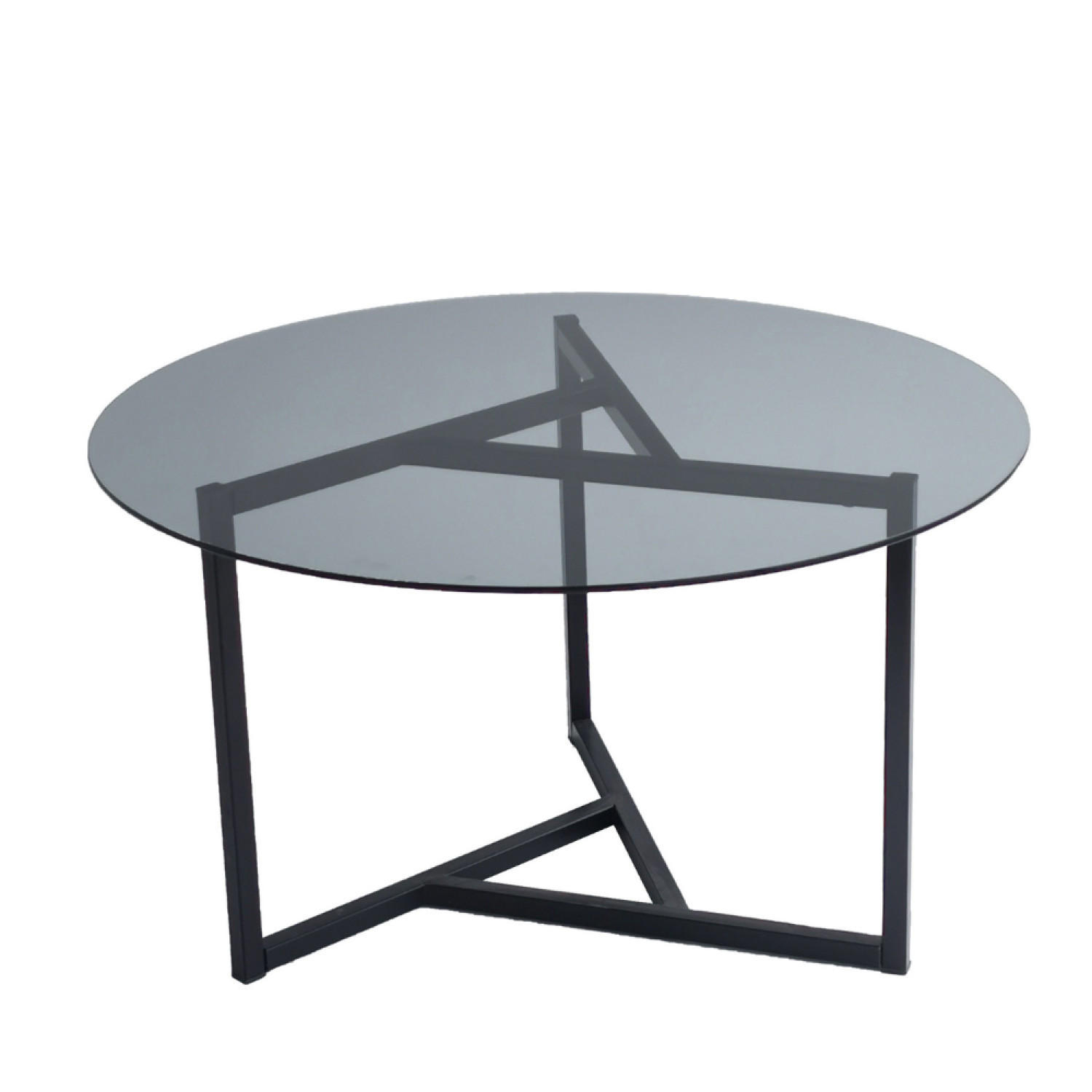 COUCHTISCH Mia Schwarz - Schwarz, Metall (75/75/45cm) - Concept Usine
