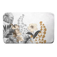 BADEMATTE Kelly Blumenmuster 45/75 cm - Multicolor, Textil (45/75cm) - Douceur d´intérieur