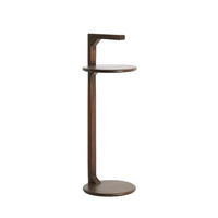 BEISTELLTISCH Delmino Braun 26/26/77 cm - Braun, Holz (26/26/77cm) - Light & Living