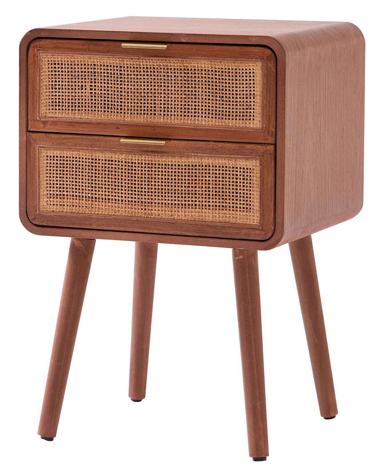 NACHTTISCH Rechteckig Braun 40 x 36 x 64 cm - Braun, Holz (42/62/34cm) - Nordlys