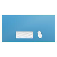 SCHREIBTISCHUNTERLAGE 100x50 cm Blau - Birkefarben, Kunststoff (100/50/1.6cm) - Wallfluent