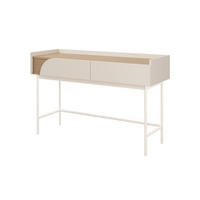 KINDERSCHREIBTISCH CARLO 11 122/80/42 cm in Macadamia / Frühlingseiche - Kaschmir, Holzwerkstoff (122/80/42cm) - Deine Möbel 24
