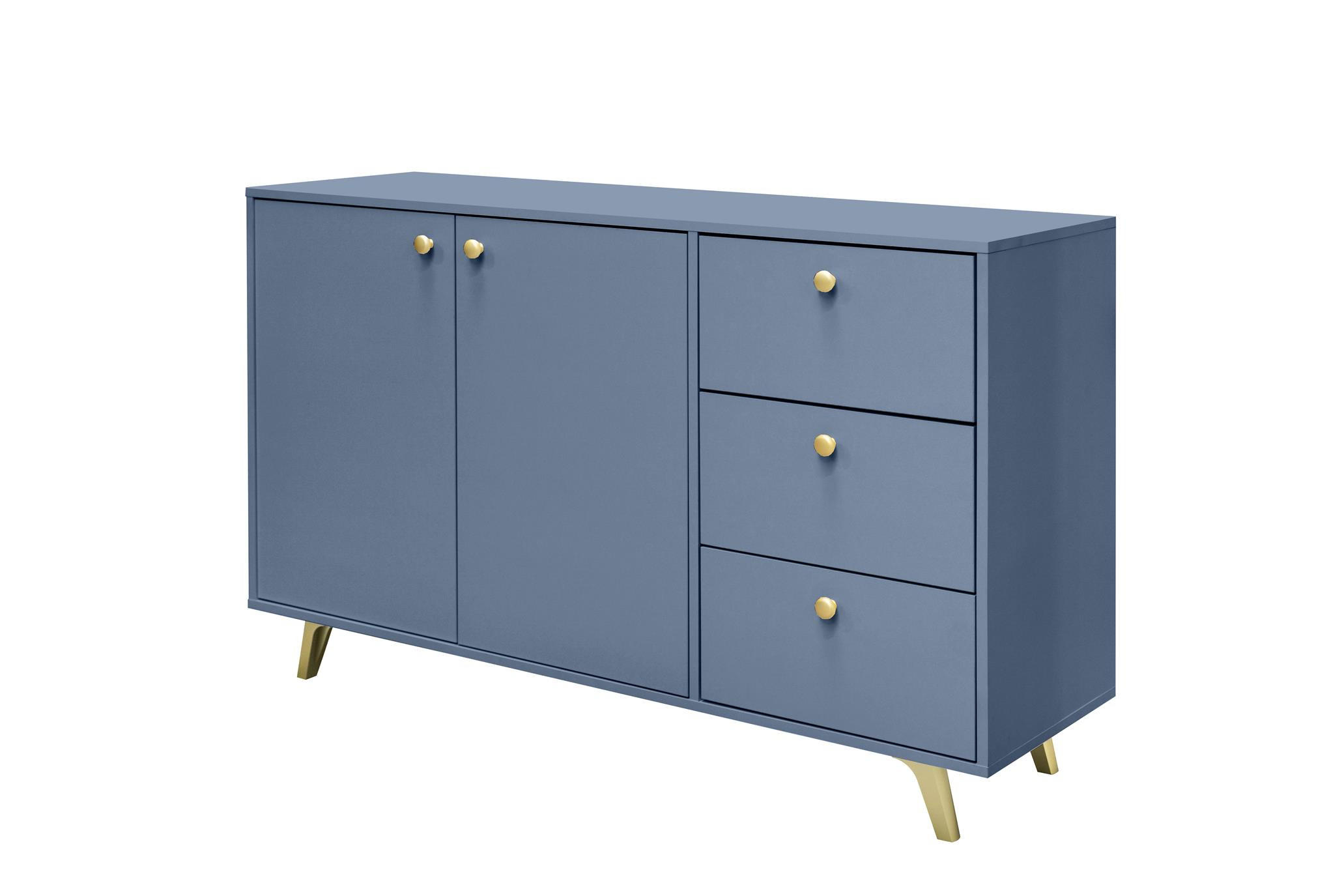 Bettso Kommode Hellblau 139x86x41 cm