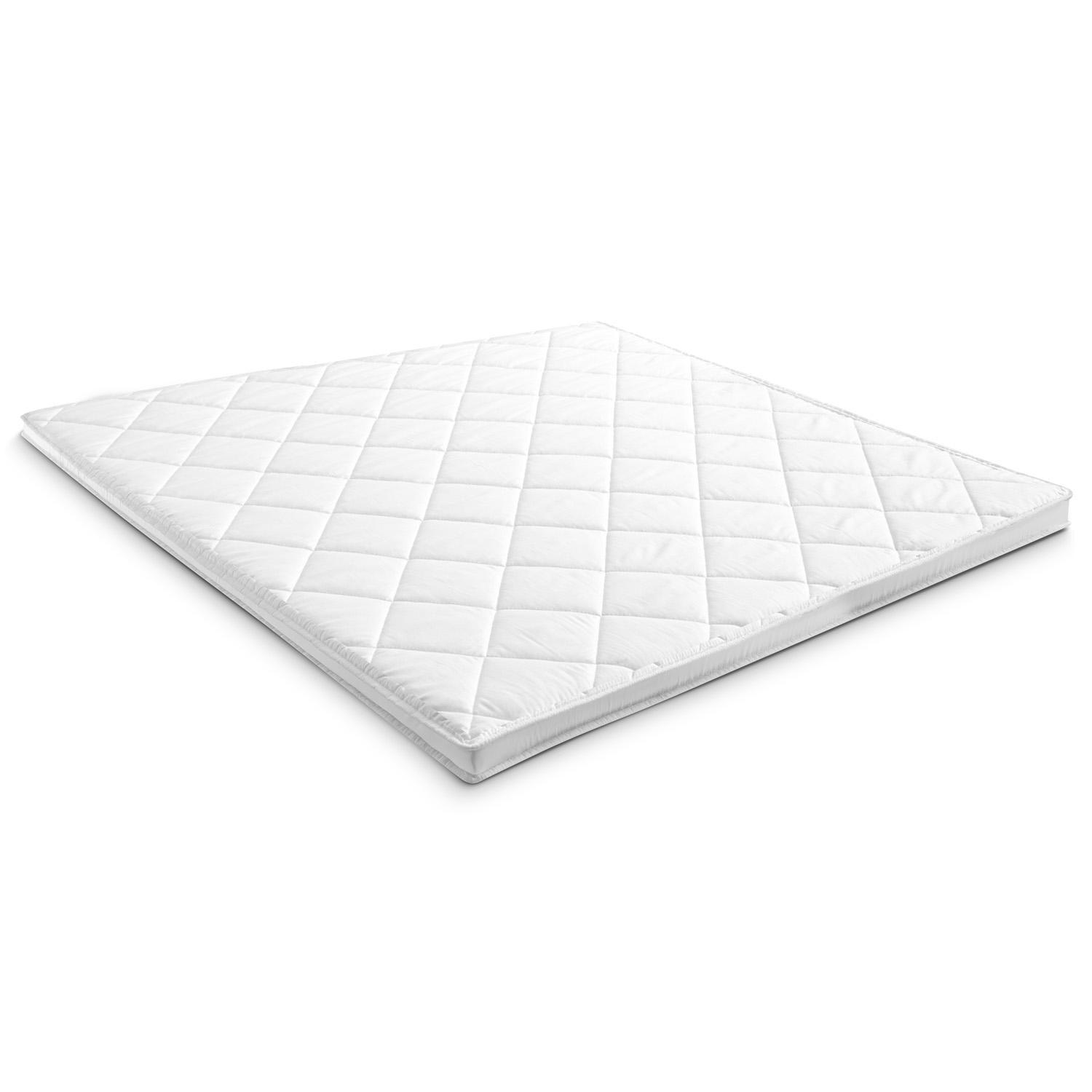 Matratzen Discount Topper Weiß 180x200 cm