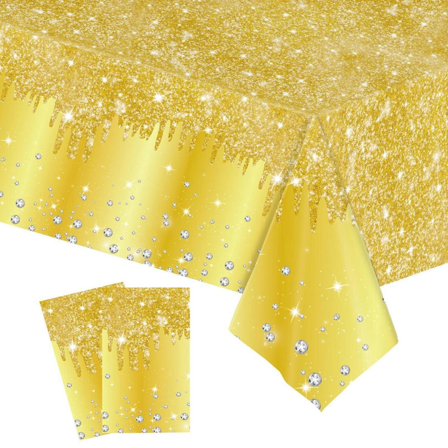 XXXLutz Tischdecke Gold 137x1.5x274 cm