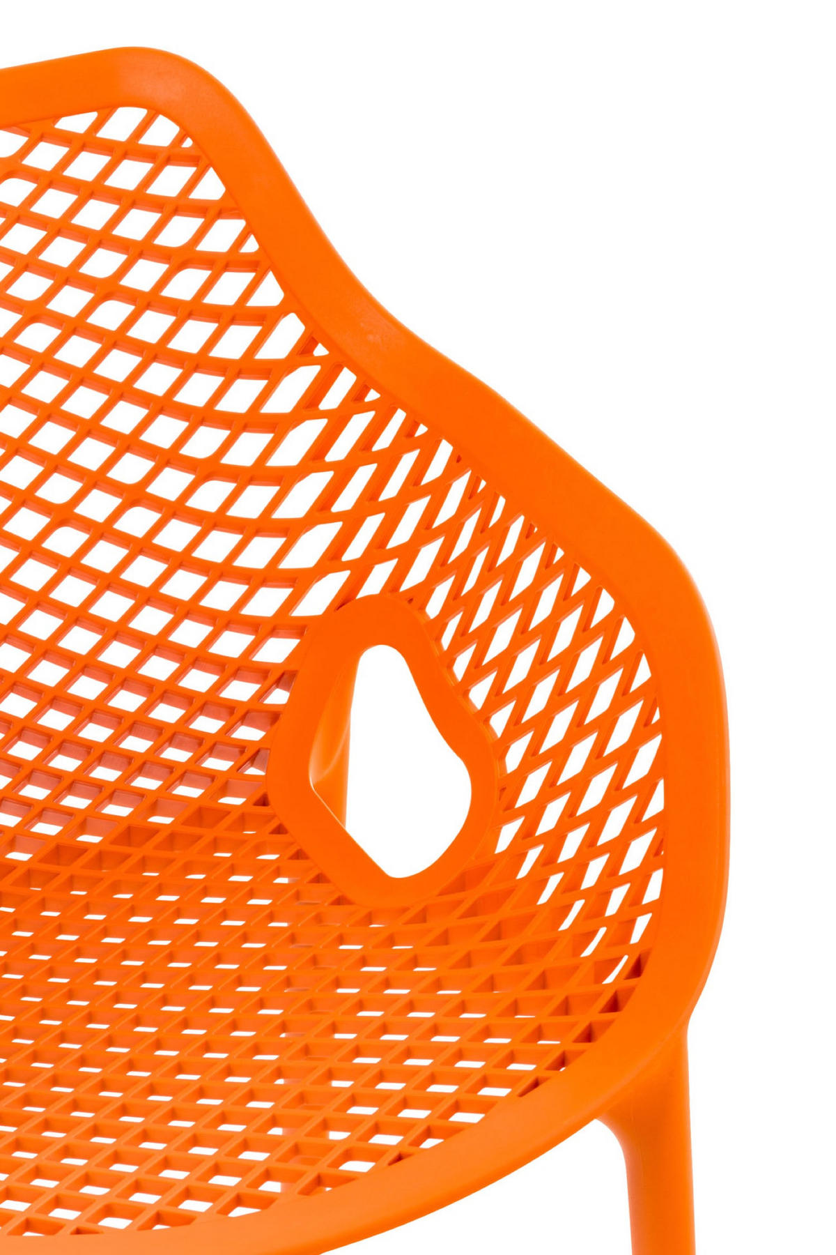 GARTENSTUHL Aero XL orange - Orange, Kunststoff (57/60/81cm) - TPFGarden