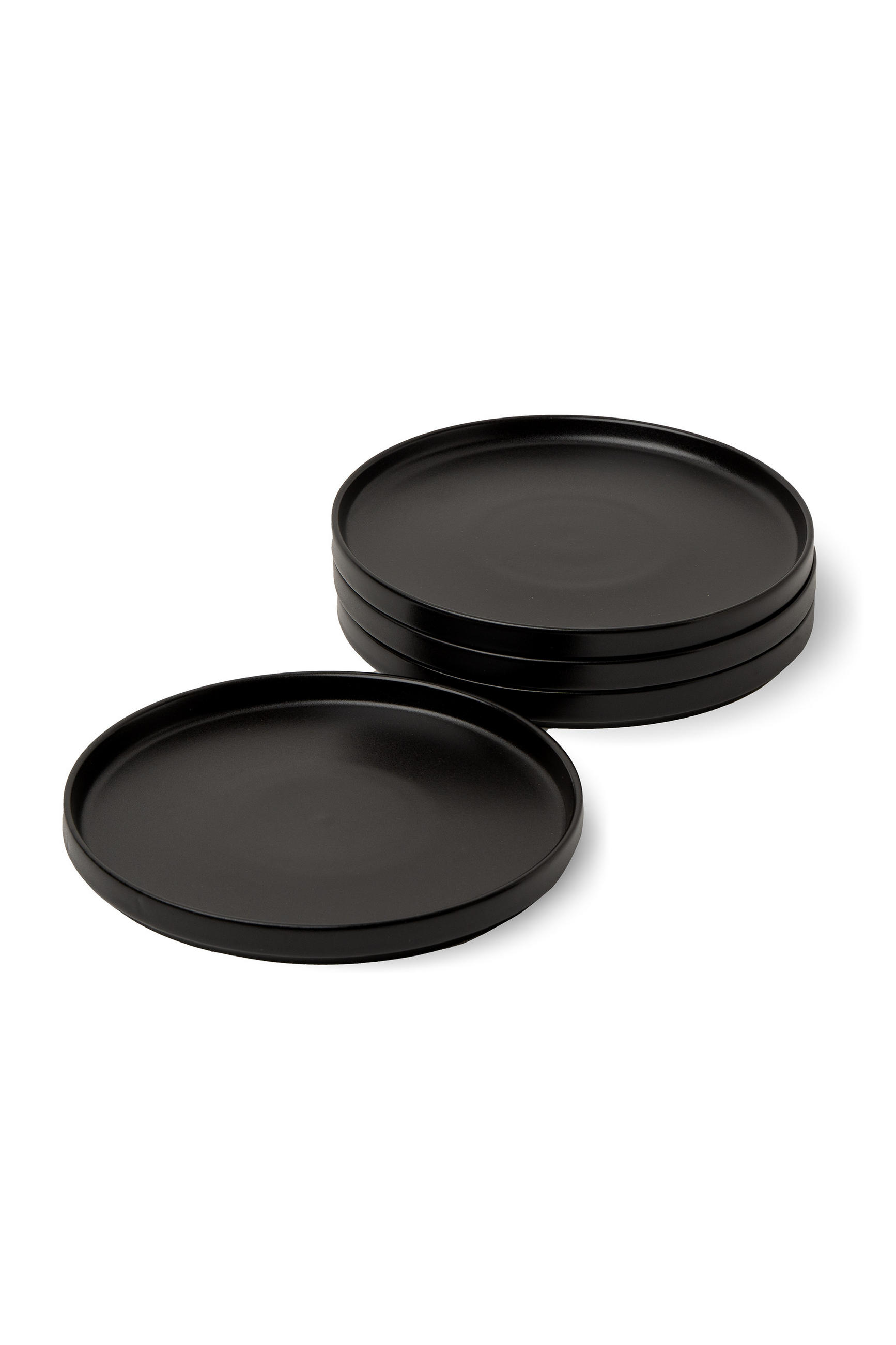 SPEISETELLER Luxe 4er Set - Schwarz, Keramik (29.2/13.6/30cm) - MIAMIO