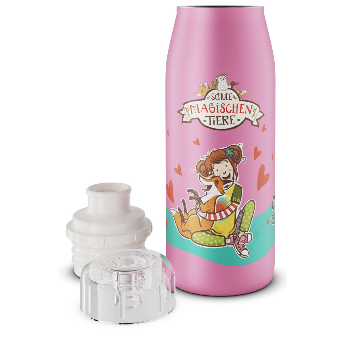 ISOLIER-TRINKFLASCHE KIDS ISO BOTTLE SDMT IdaHeleneAnna 350 ml - Multicolor, Metall (0.35L) - Alfi