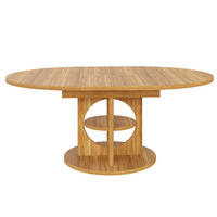 AUSZIEHTISCH Holzoptik 110-150/110/76 cm - Naturfarben, Holz (110/110/76cm) - PANGIVO
