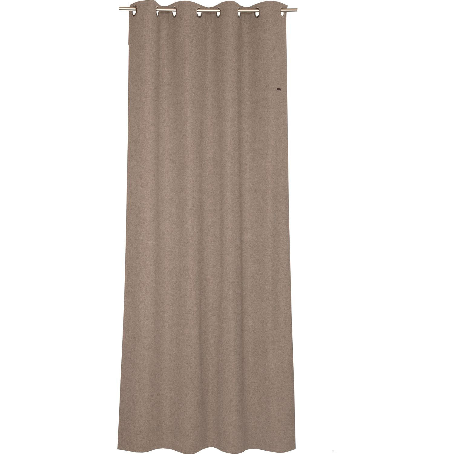 Esprit Ösenvorhang Beige 140x0.5x250 cm
