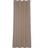 ÖSENVORHANG HARP Blickdicht - Beige, Textil (140/0.5/250cm) - Esprit