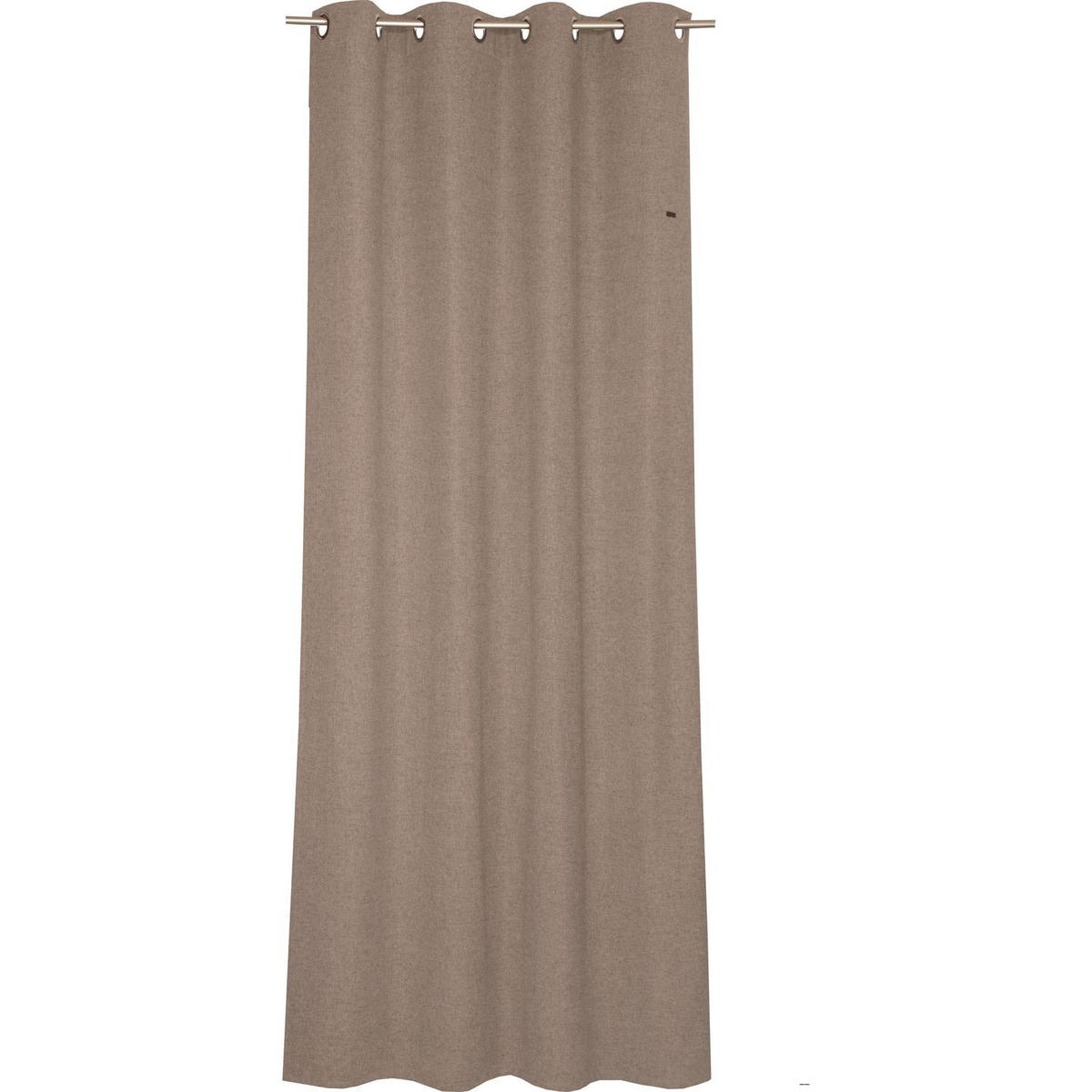 ÖSENVORHANG HARP Blickdicht - Beige, Textil (140/0.5/250cm) - Esprit