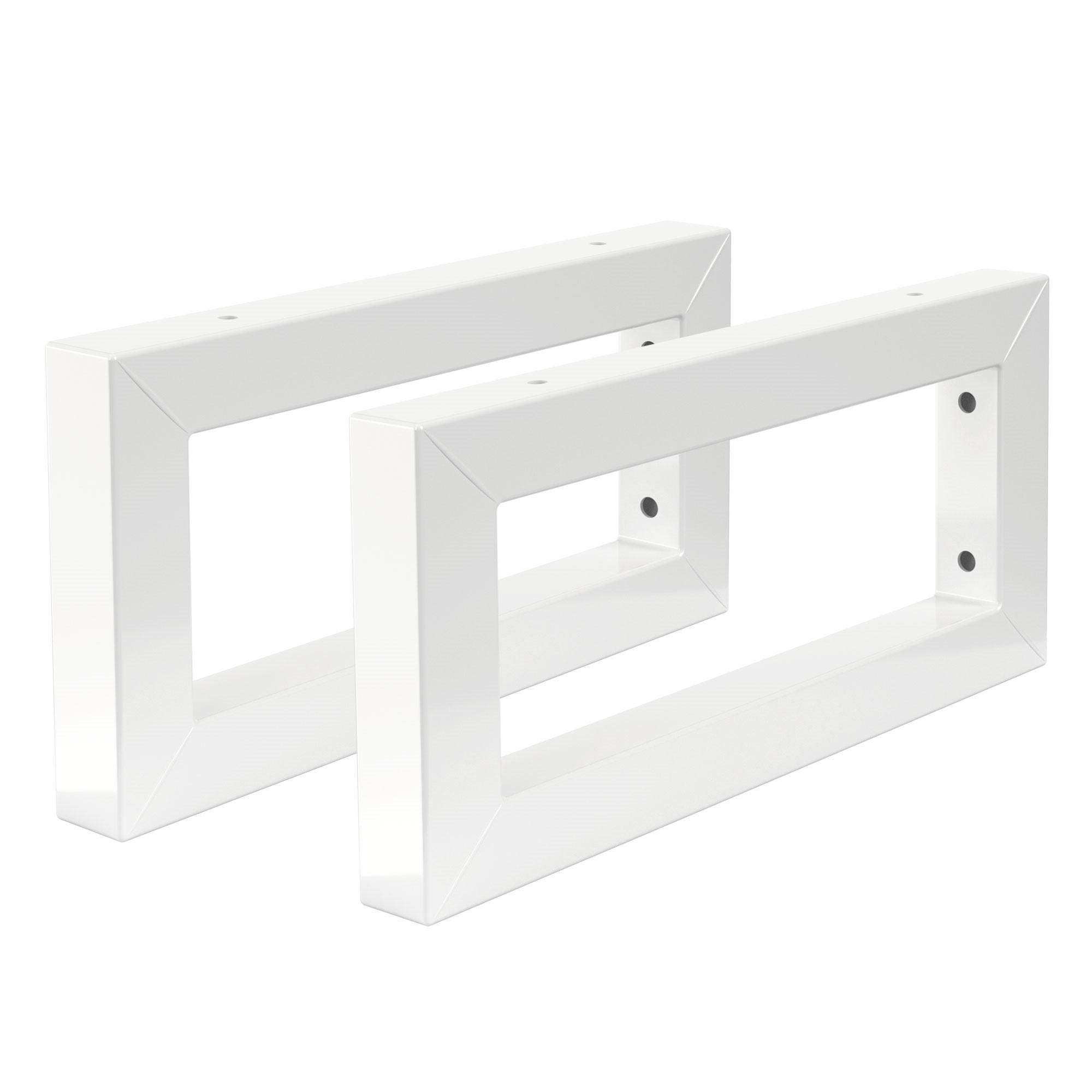 WANDKONSOLE - Weiß, Metall (15/3/30cm) - ML-DESIGN