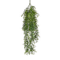 KUNSTPFLANZE Künstlicher Hänge-Farn - Carsten 80 cm - Grün, Kunststoff (80cm) - aplanta