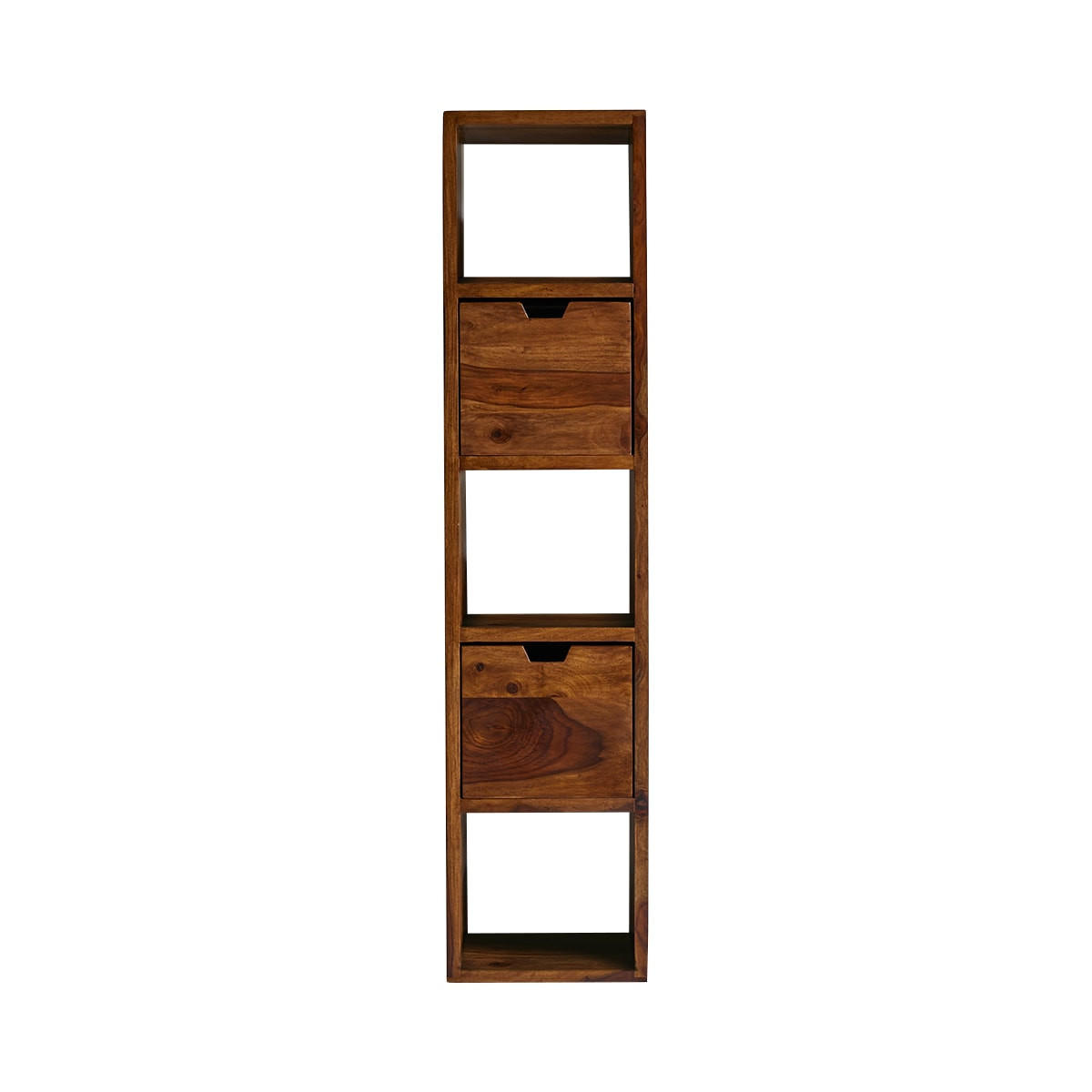 HOCHSCHRANK Kwarto Braun aus Palisander - Braun, Holz (35/150/30cm) - Tikamoon