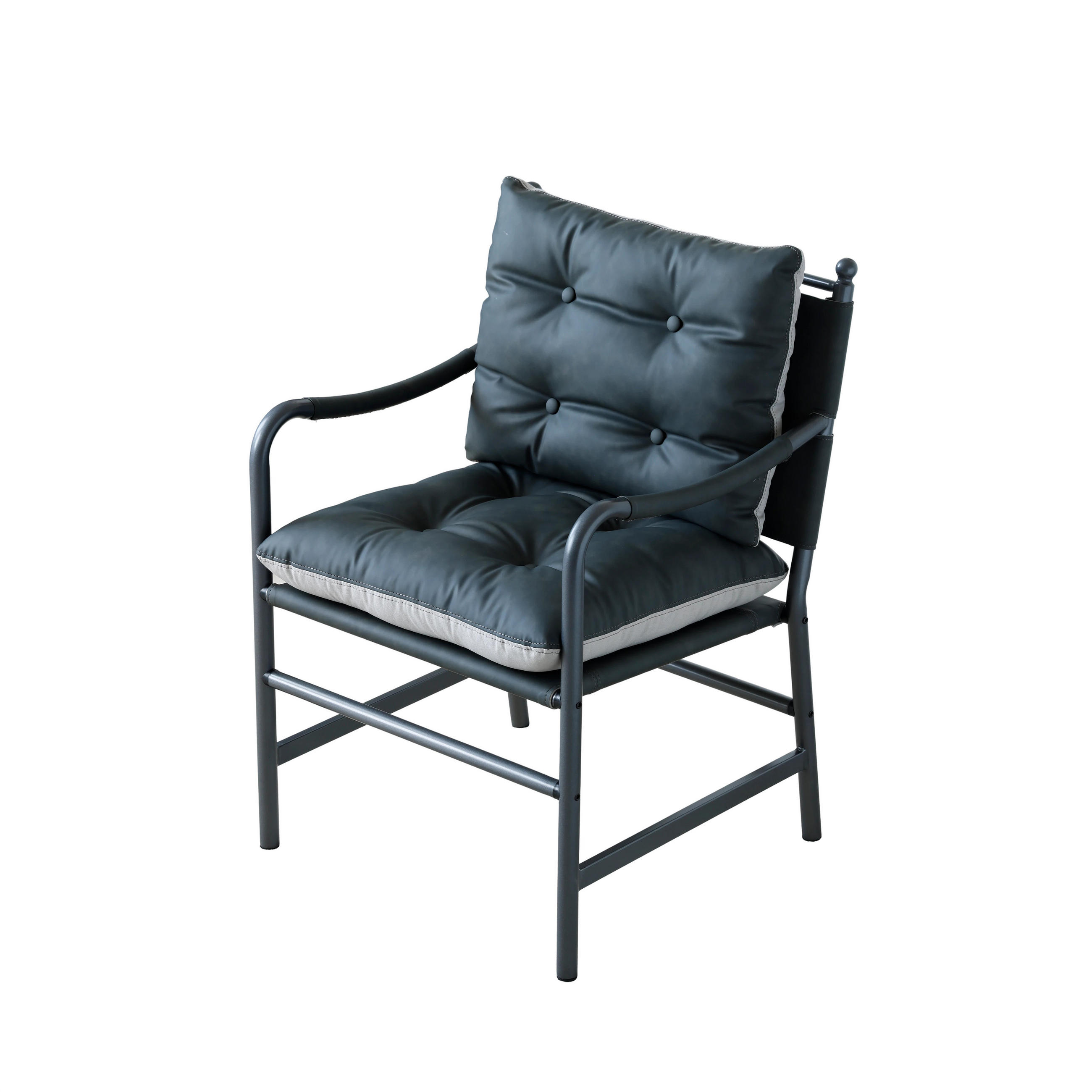 ComfortXL Sessel Schwarz 62x90x60 cm