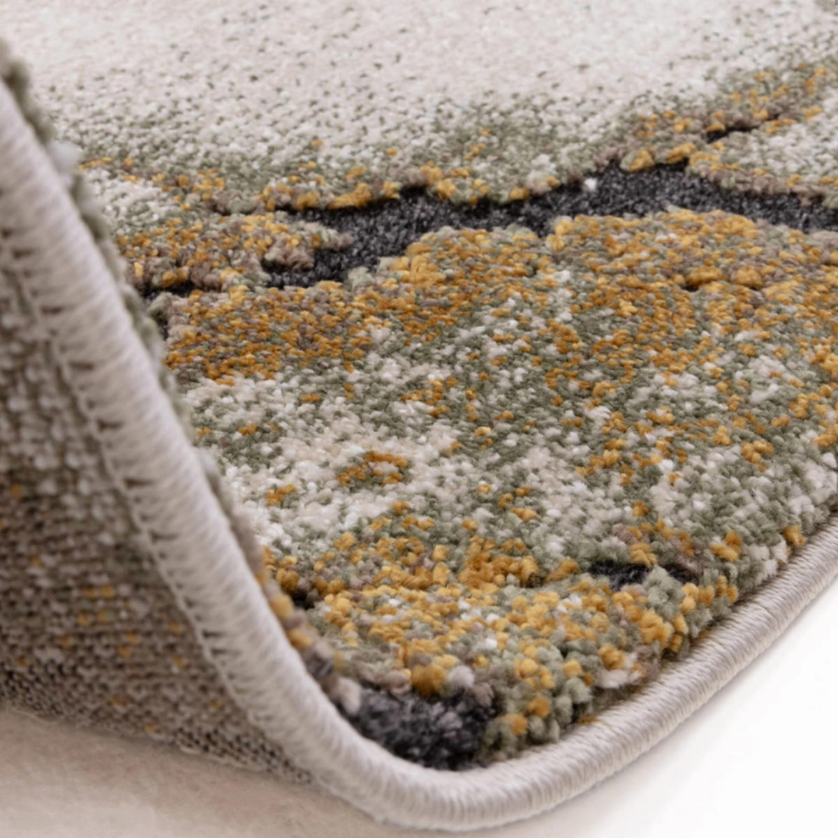 TEPPICH Flachgewebe HAVEN Grün 160 x 230 cm - Grün, Textil (160/230cm) - Novatrend