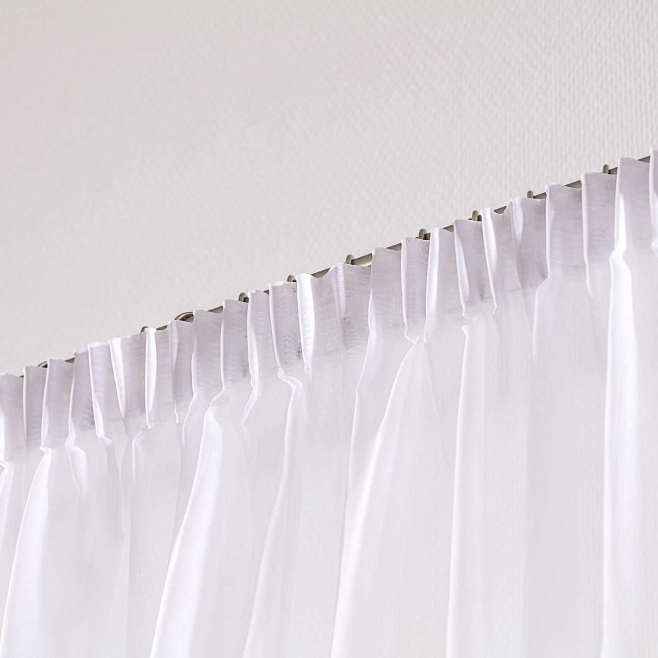 Thumbnail - Dekoria Gardine, Weiß, Textil, 300x245 cm, Oeko-Tex®, Wohntextilien, Gardinen & Vorhänge, Fertiggardinen, Fertigstores