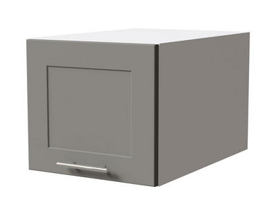Feldmann-Wohnen Küchenaufsatzschrank Grau, Weiß 40x36x59 cm