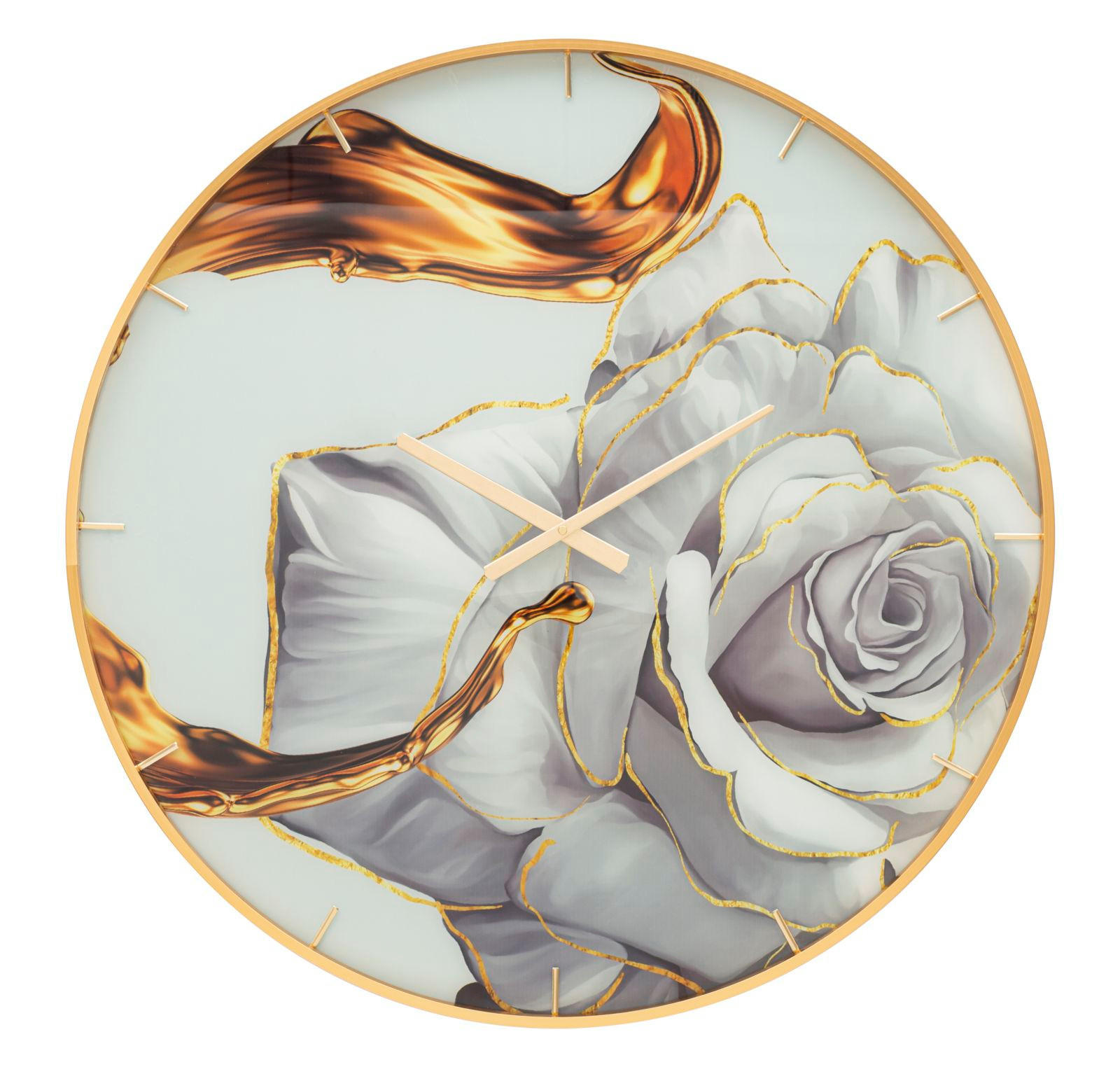 Mauro Ferretti Wanduhr Mehrfarbig 80x80x5 cm