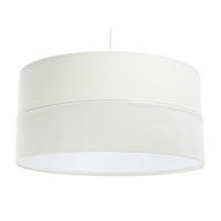 HÄNGELEUCHTE Weiß 50/25 cm - Weiß, Kunststoff (50/0.8/25cm) - ONZENO