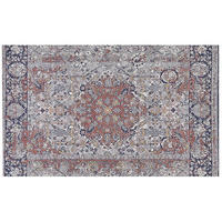 KURZFLOR-TEPPICH Korgan 200/140 cm - Multicolor, Kunststoff (140/200cm) - Beliani