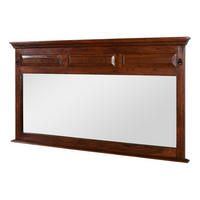 SPIEGEL Akazie 160x7x87 nougat lackiert OXFORD #405 - Dunkelbraun, Holz (160/87/7cm) - Massivmoebel24