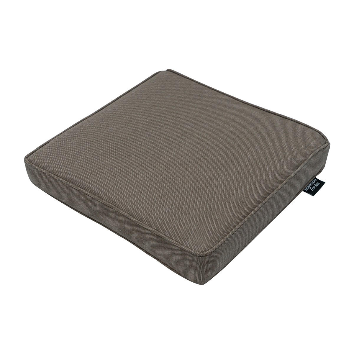 SITZKISSEN Canvas 40/40 cm 4er-Set - Taupe, Textil (40/7/40cm) - Madison