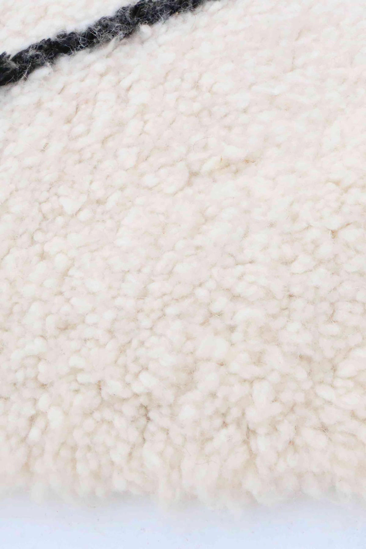 BERBERTEPPICH aus reiner Wolle 165x 226 cm - Beige, Naturmaterialien (165/226cm) - AFK Living