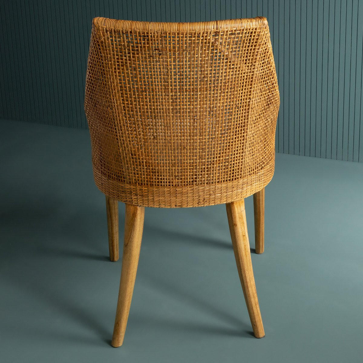 RATTANSTUHL H88 cm 56/88/58 cm - Eichefarben, Naturmaterialien (58/88/56cm) - Signature