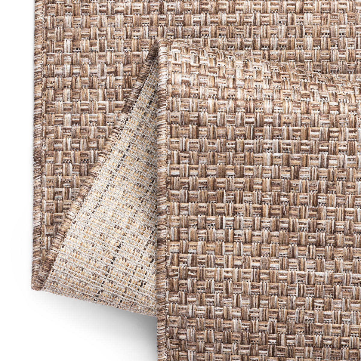 TEPPICH VERANO BRAUN 60/200 cm - Braun, Textil (60/200cm) - Tapiso
