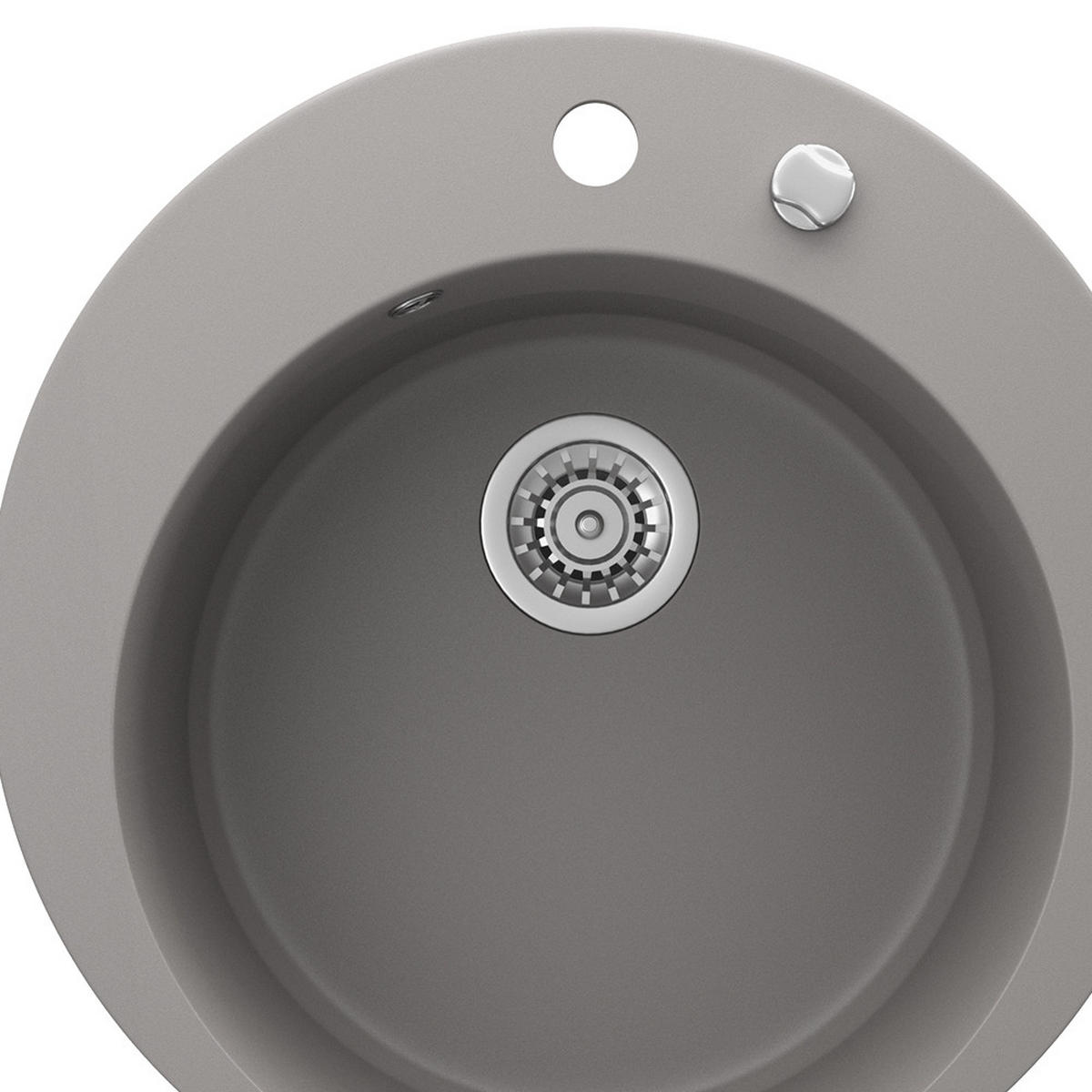 UMYVADLO Beton - šedá, keramika (50.5/19/50.5cm) - Bergstroem