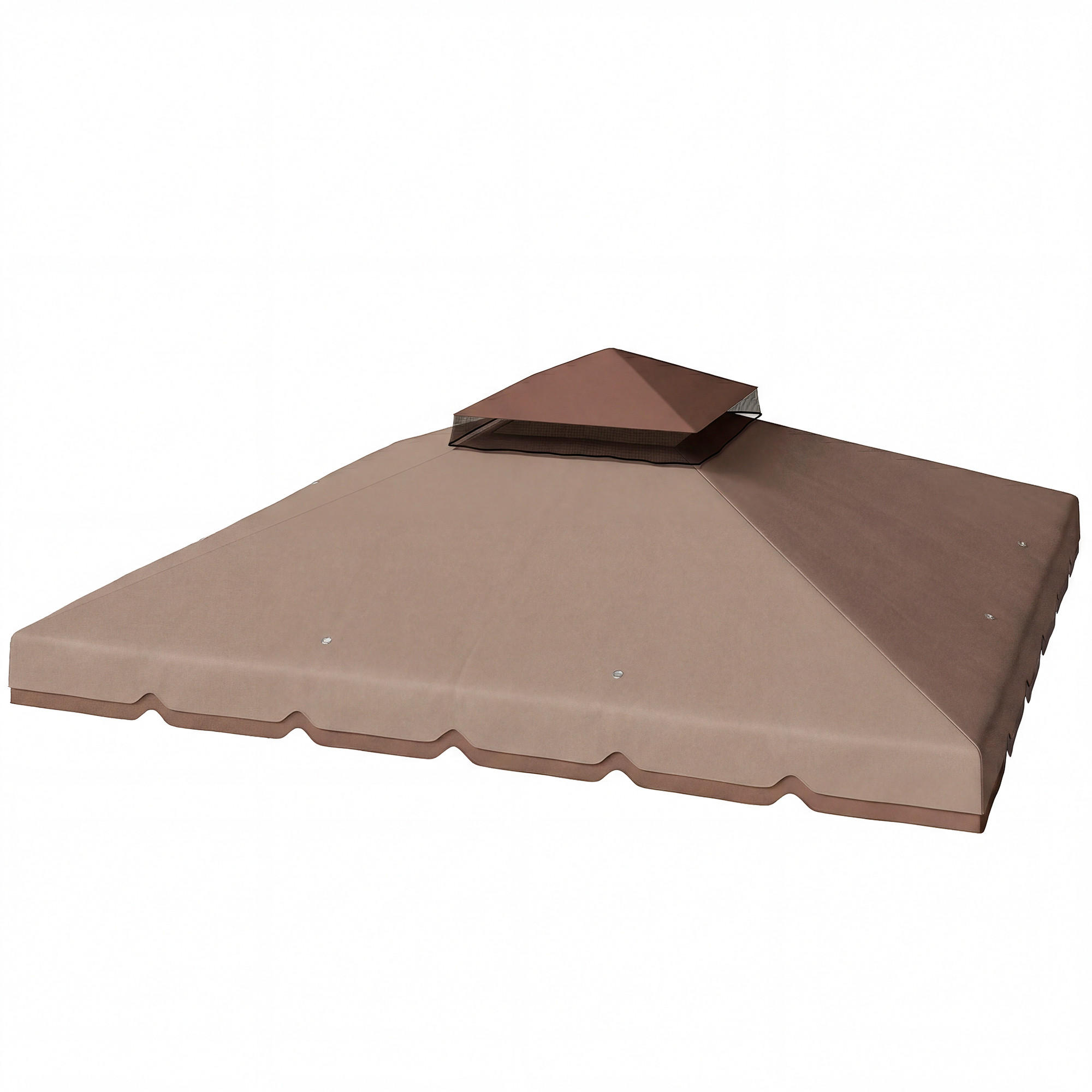 ERSATZDACH Braun 1 Stück - Braun, Naturmaterialien (300/0.1/300cm) - GiPP