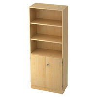 REGALSCHRANK - 5 Ordnerhöhen 42/80/200,4 cm in Ahornfarben - Ahornfarben, Holzwerkstoff (80/200.4/42cm) - bümö