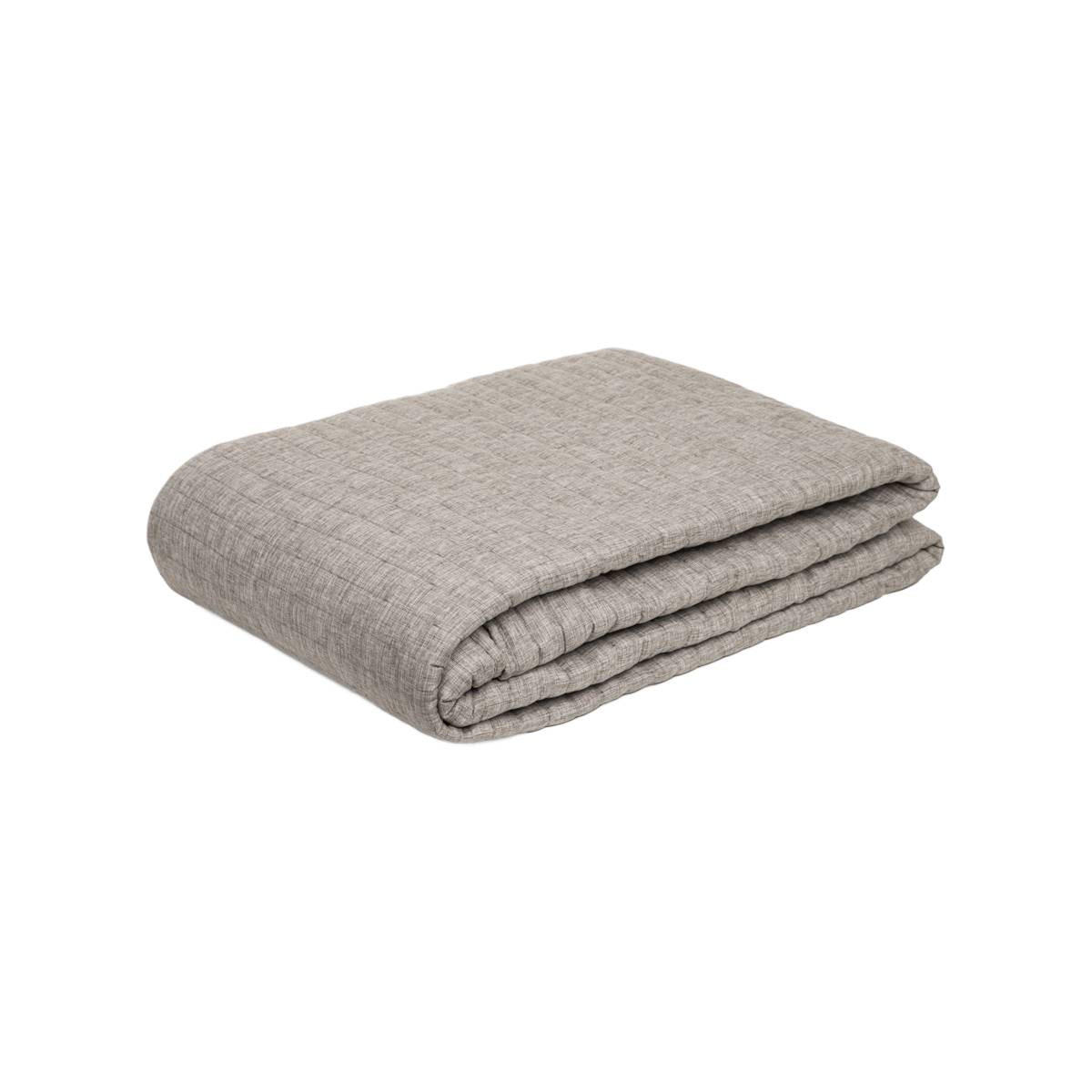 TAGESDECKE Bristles grau 200/220 cm - Grau, Textil (200/220cm) - Homla
