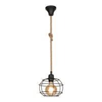 HÄNGELEUCHTE Altrincham - Schwarz, Metall (14/14/82cm) - lux.pro