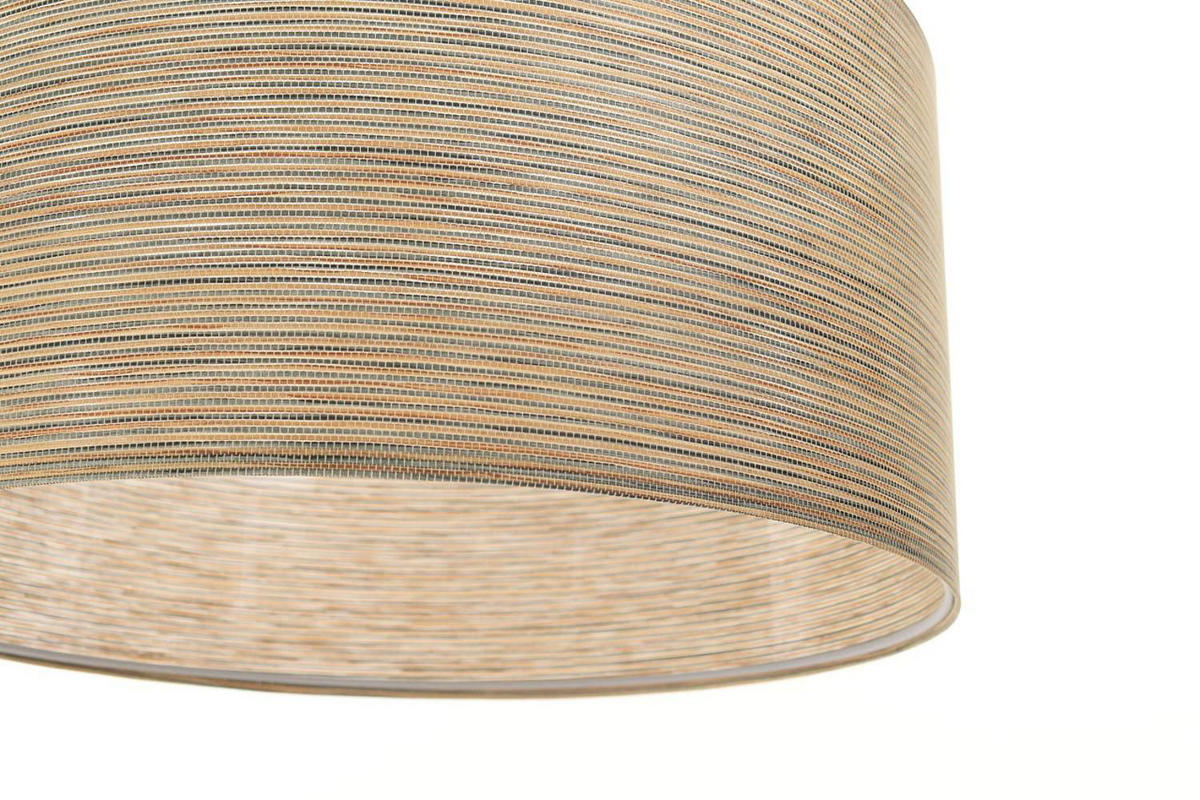 HÄNGELEUCHTE Grau 60/30 cm - Beige/Grau, Kunststoff (60/1/30cm) - ONZENO