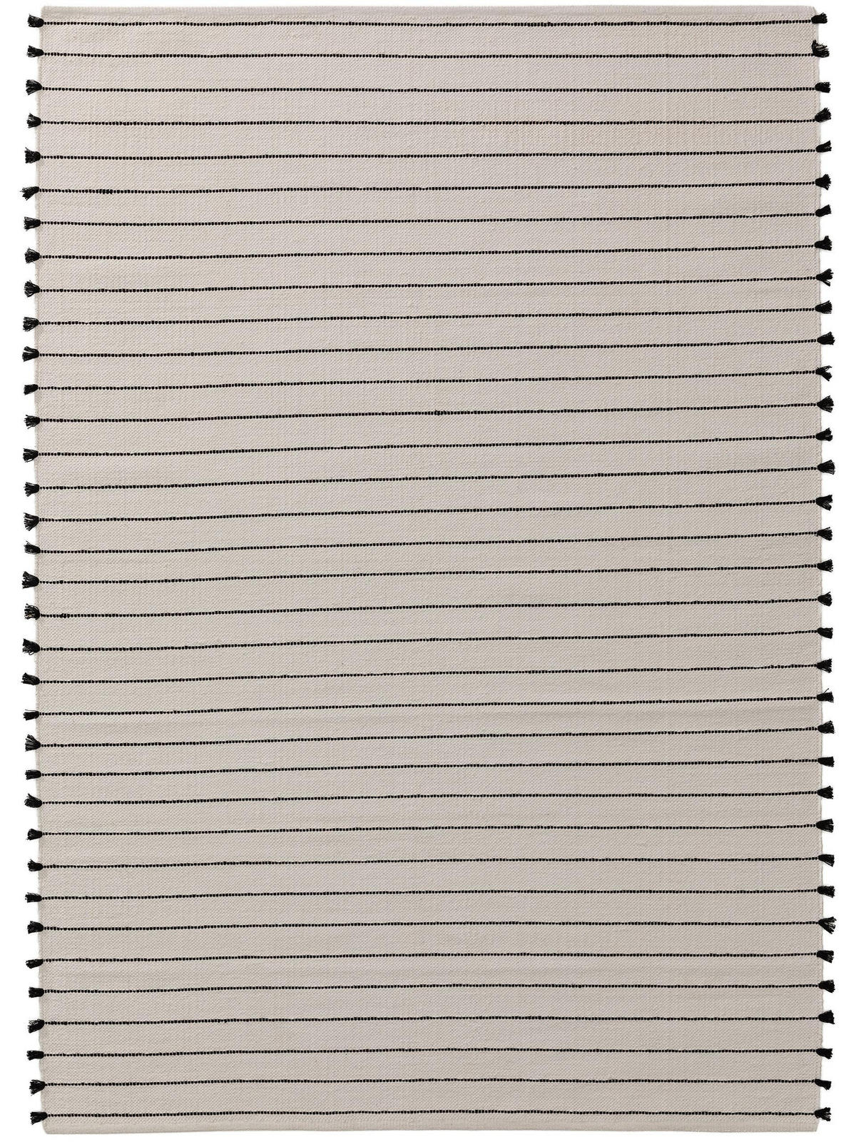 BAUMWOLLTEPPICH Bo Ivory 80x120 cm - Creme, Textil (80/120cm) - benuta Pop
