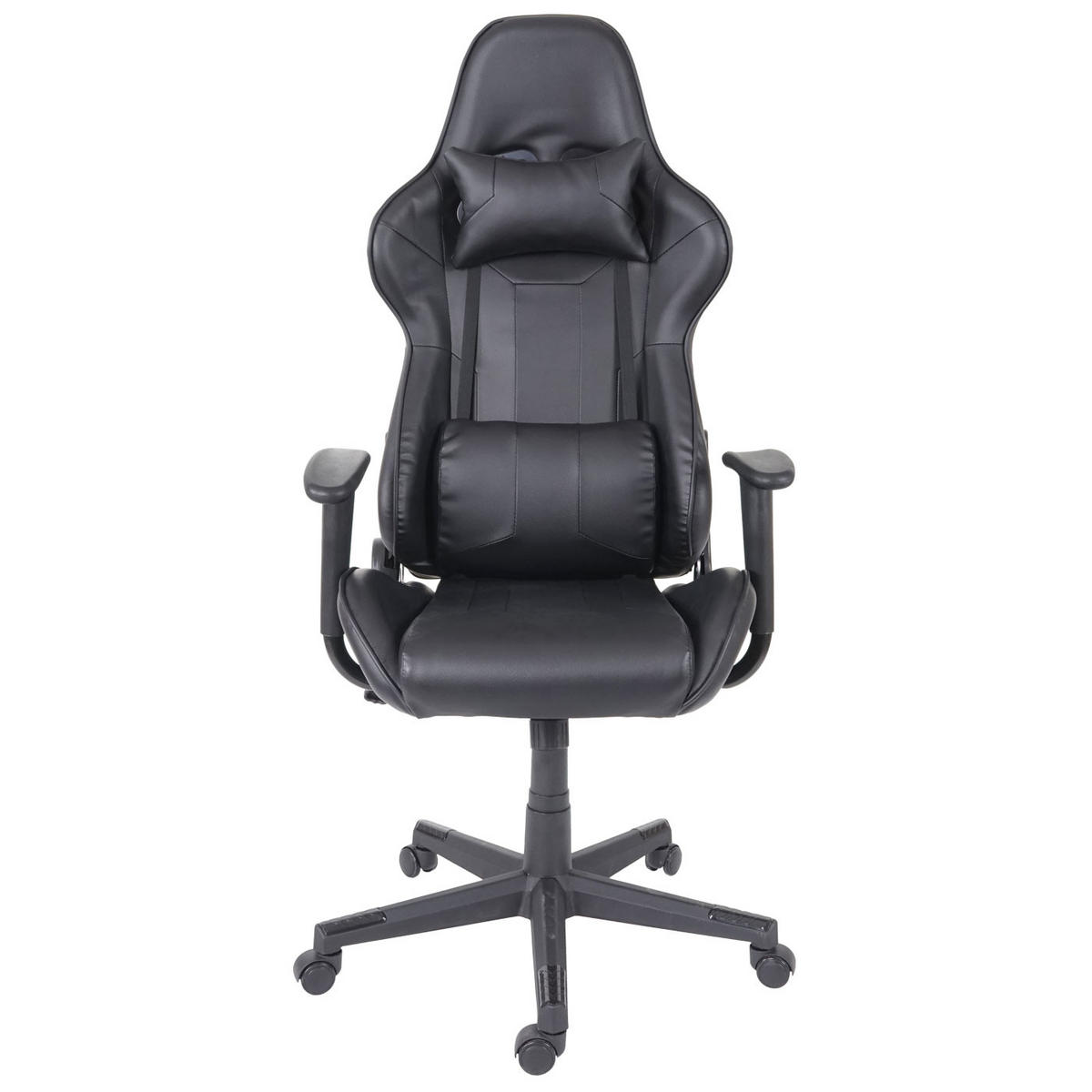 BÜROSTUHL Schwarz - Schwarz, Textil (67/136/69cm) - MCW