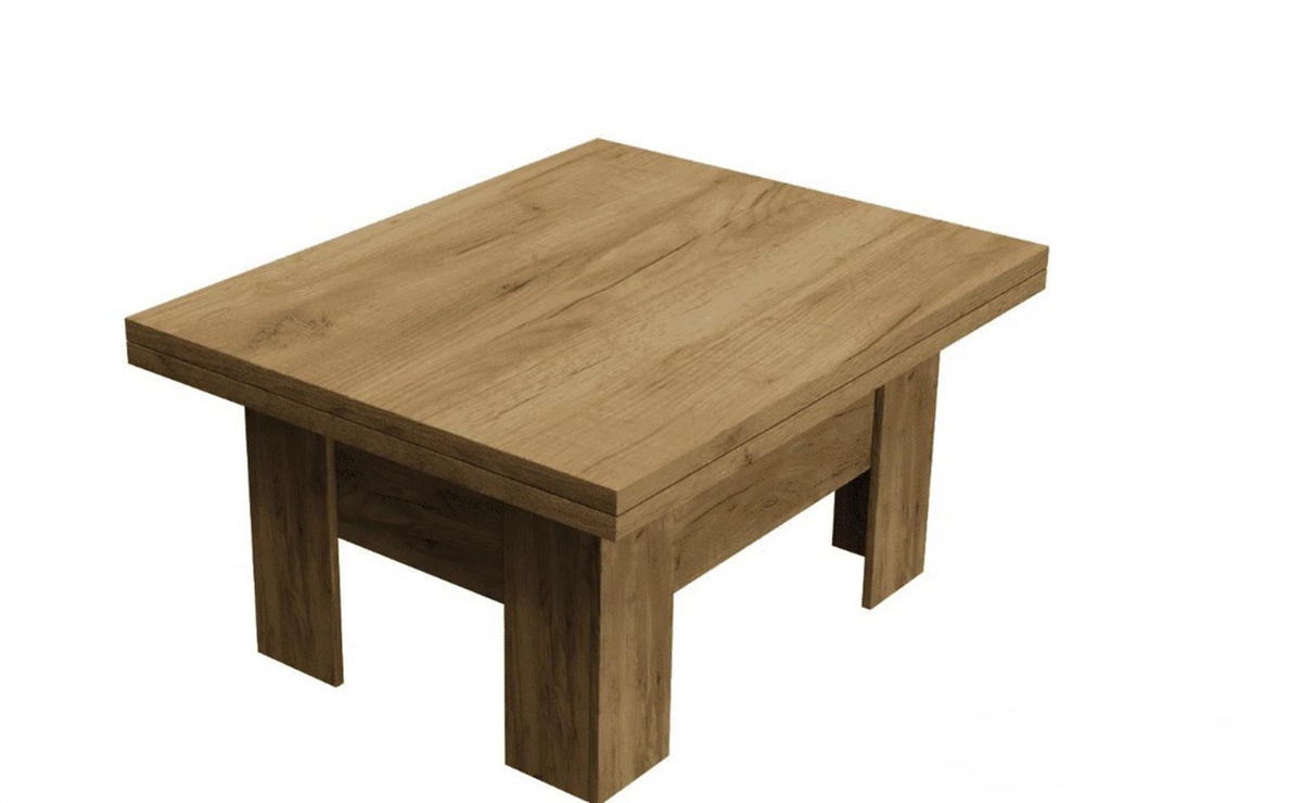 ESSTISCH ROKAR Ausziehbar 100 - 200 / 80 x 78 cm - Eiche Wotan/Braun, Holz (100/80/78cm) - MASSENO