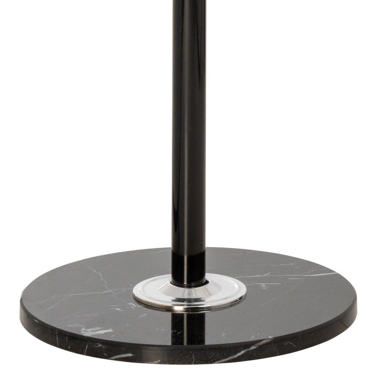 GARDEROBE aus metall 36x178cm - Schwarz, Metall (36/178/36cm) - Wanderlust