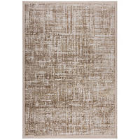 TEPPICH Abstrakt-Design, mit Glanzeffekt LYDE, Champagner 80x150 cm - Champagner, Textil (80/150cm) - KADIMA DESIGN